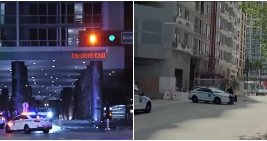 Policía de Miami continua investigando apuñalamiento de una persona en un edificio de Brickell donde el atacante también falleció Policía en Brickell-Edificio en Miami