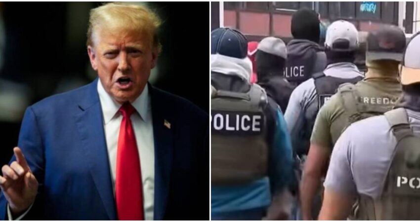 Presidente Trump ordena a ICE incrementar arrestos de inmigrantes en ciudades controladas por demócratas Trump-agentes federales