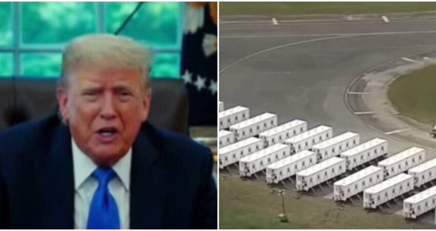 Presidente Donald Trump viajará a los Everglades para inaugurar polémica cárcel migratoria en Florida Trump-cárcel