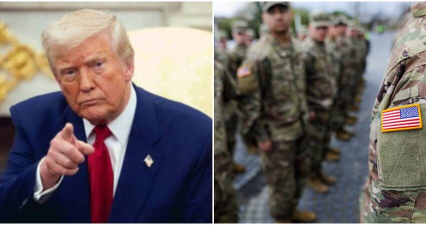 Florida, Texas y Luisiana reciben 700 militares que apoyarán en las medidas de inmigración por orden del presidente Donald Trump Trump-militares de EE.UU