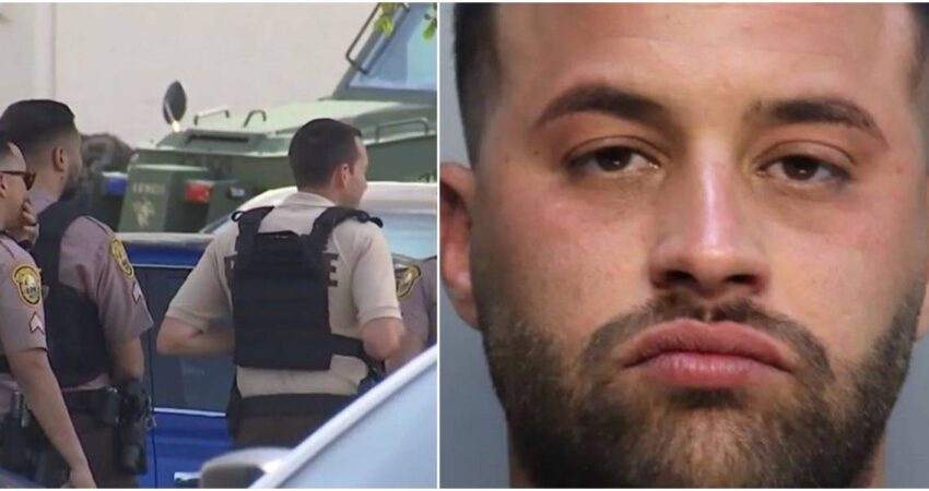 Detienen a un padre que se atrincheró en su propia casa presuntamente por agredir a sus tres hijos pequeños en el sur de Florida arrestadomiami