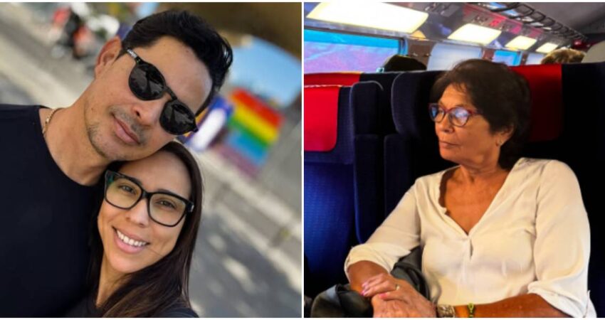 Yuliet Cruz protagoniza emotivo reencuentro con su madre y otros familiares en Espaรฑa tras casi dos aรฑos de separaciรณn artistas cubanos-madre cubana