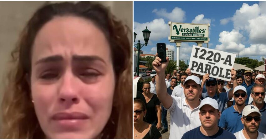 Esposa de un cubano que enfrenta el trámite I-220A en un tribunal de inmigración afirma que se le negó la oportunidad de presentar su propia defensa cubano-i220a (1)