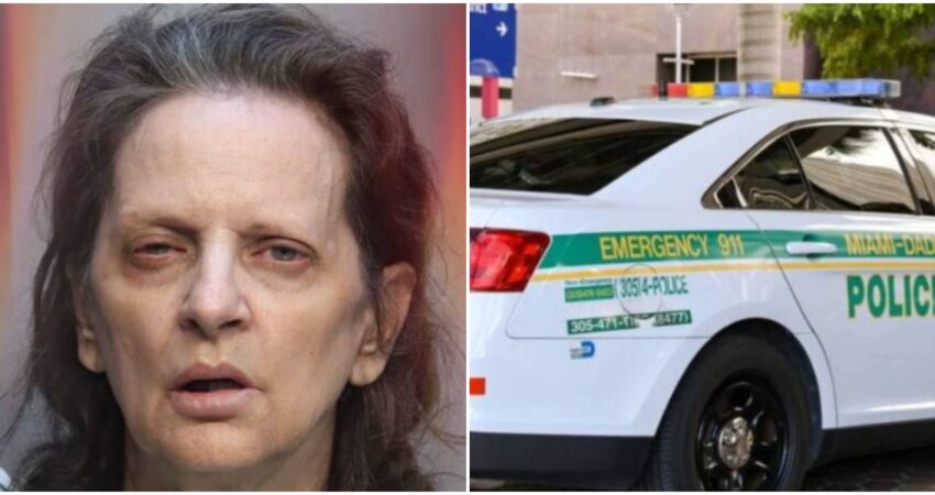 Policía de Miami-Dade arresta a mujer de origen cubano por incendiar una propiedad y poner en peligro la vida de sus vecinos mujer arrestada-policía de Miami-Dade (1)
