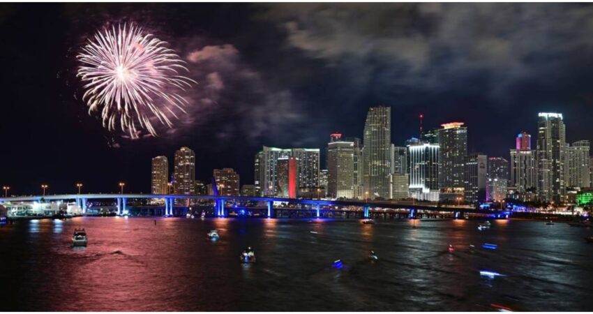 Miami y Orlando entre las 20 mejores ciudades de EE.UU para pasar el 4 de julio, según estudio 4 de julio en Miami