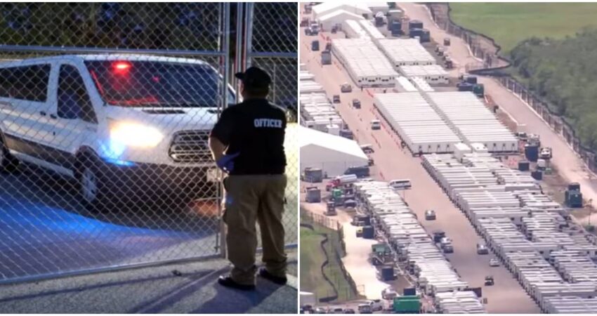 Florida recibe 608 millones del gobierno federal por los centros de detención de inmigración Alligator Alcatraz (2)