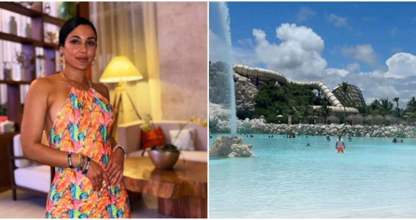 Camila Arteche enfrenta críticas tras publicar fotos en bikini: se reabre el debate sobre la imagen pública de las artistas Camila Arteche-Playa