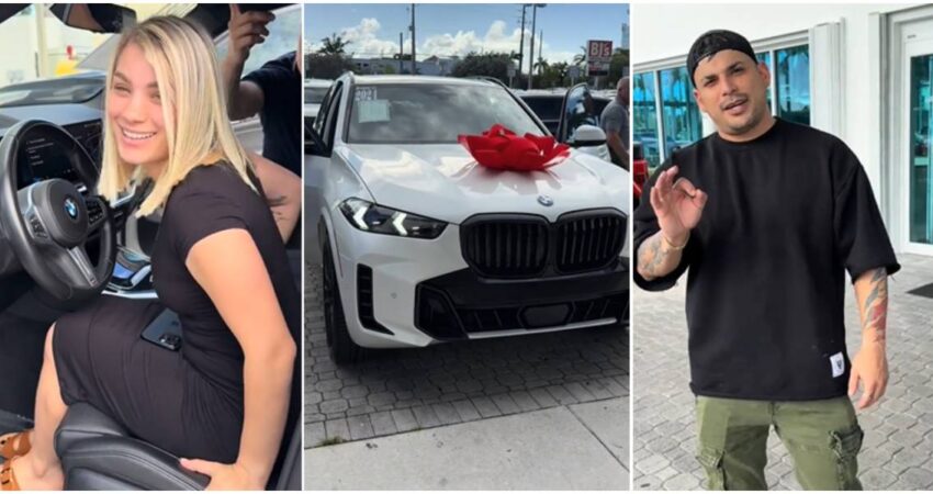 Claudia Artiles recibe un lujoso BMW X5 de regalo de Ultrack: "Eres mi mayor regalo, mi compaรฑero de vidaโ Claudia Artiles-auto-Ultrack