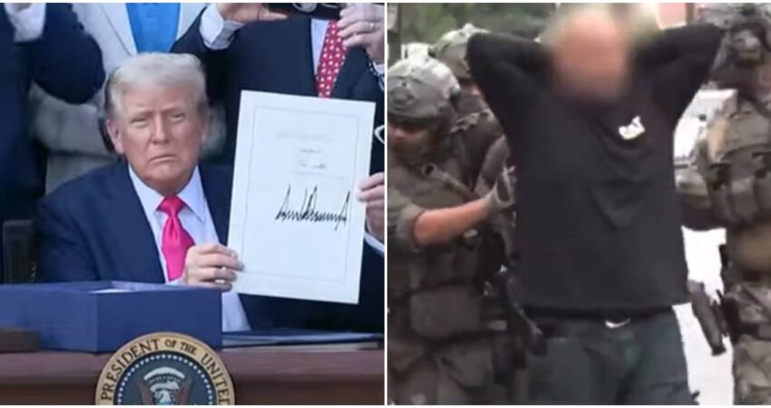 Administración Trump busca aumentar el número de arrestos de ICE a 7000 diarios Donald Trump-Arrestos de inmigrantes