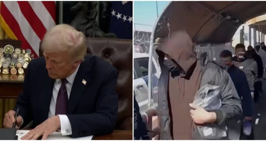 Nuevo memorando de ICE autoriza deportaciones a terceros países en plazos tan breves como seis horas Donald Trump-Inmigrantes