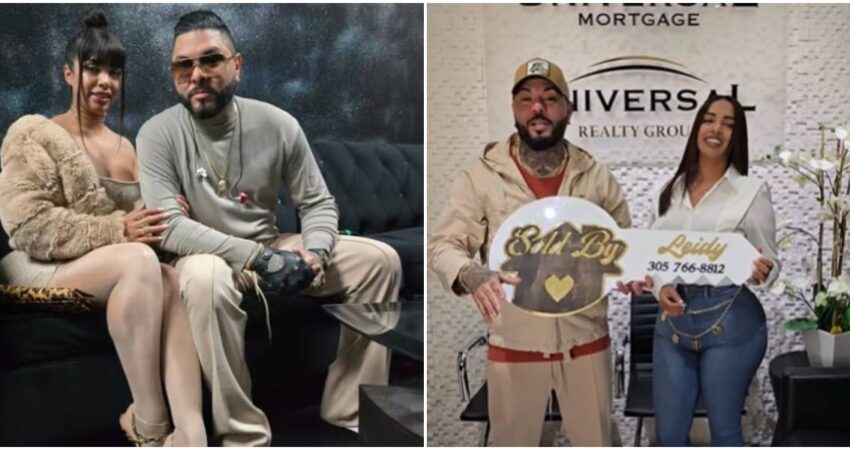 El Chacal y su esposa suman otra propiedad en Miami: una estrategia familiar que va más allá de la música: "Acabo de cerrar mi última propiedad" El Chacal y La Leidy