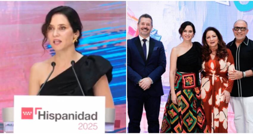 "Todo el mundo tiene que conocer el Miami cubano": Ayuso destaca a la comunidad cubana durante la presentación del festival Hispanidad 2025 Isabel Díaz Ayuso-Estefan