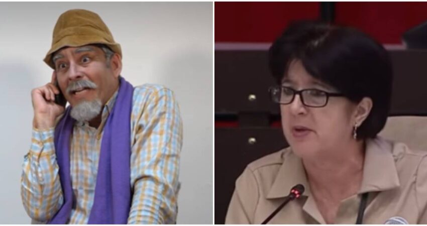 Pánfilo responde con sátira viral a la negación de ministra cubana sobre la existencia de mendigos en Cuba: “No eran mendigos, estaban disfrazados” Pánfilo-Ministra de trabajo