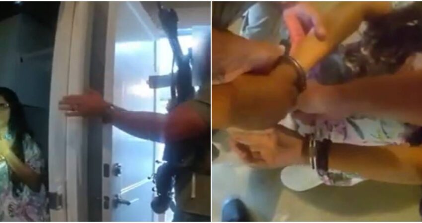 Policía divulga video del arresto de pediatra que presuntamente asesinó a su hija de 4 años en Miami-Dade arresto de mujer en Miami-Dade
