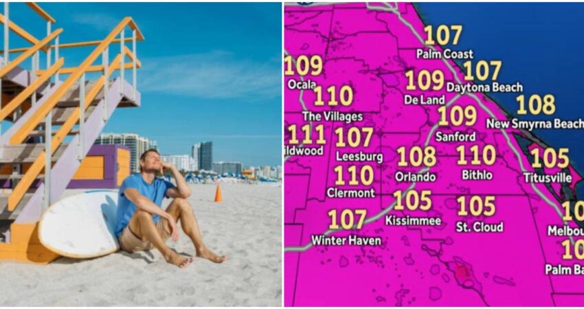Florida bajo ola de calor peligrosa: Jacksonville y el noreste del estado entre las regiones mรกs golpeadas calor en Florida