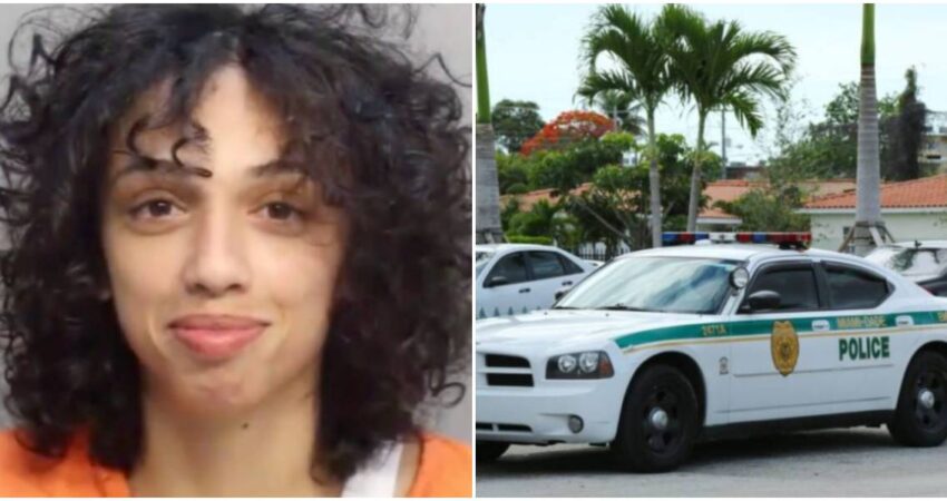 Cubana es sentenciada a cinco años de libertad condicional por robo con gas pimienta en Miami Beach cubana arrestada-policía de Miami-Dade