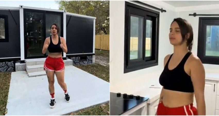 Cubana emprende en EE. UU. con casas prefabricadas de China y sueña con hacerse millonaria cubana casas-china