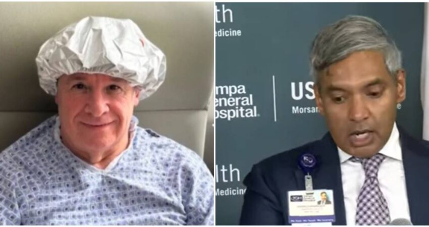 Cubano en Tampa logra milagro médico tras recibir doble trasplante sin necesidad de sangre cubana trasplantado-medico de Tampa