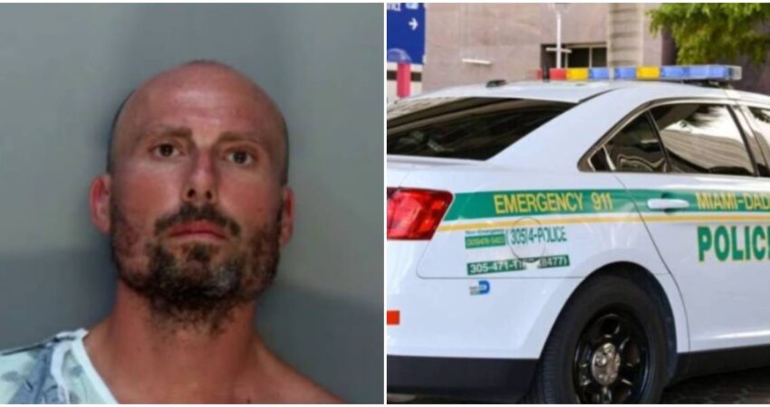 Hallan muerta a una mujer en un contenedor en South Beach: su hijo es arrestado como principal sospechoso hombre preso-policía de Miami-Dade (4)
