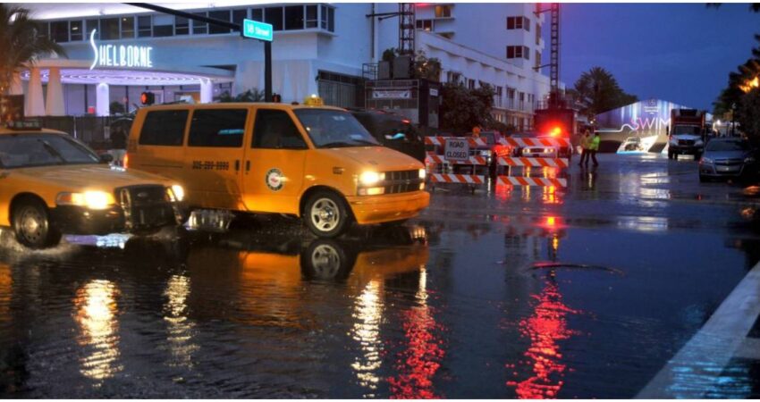 ¿Preparado para más aguaceros? Pronóstico anticipa inestabilidad y riesgo de inundaciones lluvias en Miami Beach