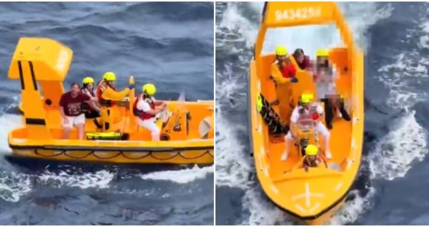Salen a la luz detalles0d el rescate de la niña que cayó por la borda del crucero Disney Dream rescate de navegantes
