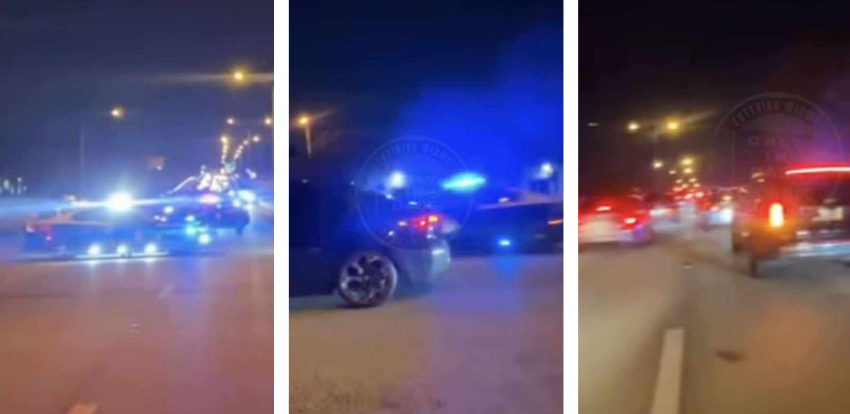 Caos en la I-95: Conductor dispara tras chocar con cinco autos en North Miami trafico 1