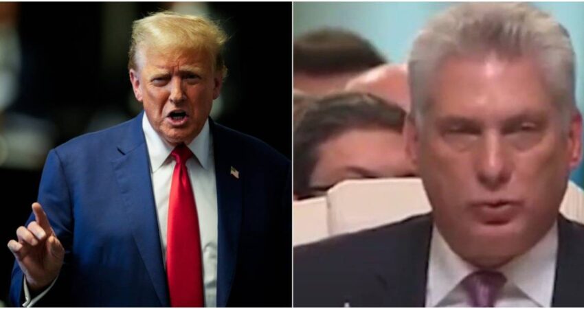 EE.UU. Sanciona a Díaz-Canel y su Familia: Prohibida su Entrada al País por Violaciones de Derechos Humanos trump-canel