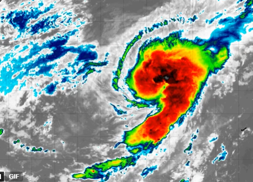 Tormenta tropical Dexter se forma en el Atlántico como la cuarta de una temporada que promete ser muy activa Captura de pantalla 2025-08-04 104705