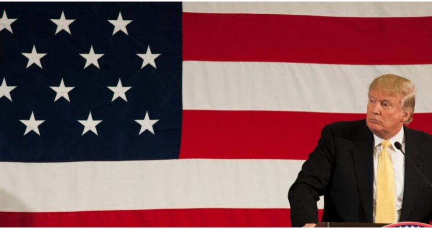 Presidente Donald Trump aprueba orden ejecutiva contra la quema de la bandera de EE. UU. Donald Trump (3)