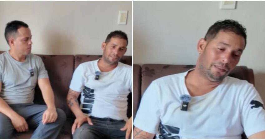Balsero cubano cuenta desgarrador testimonio durante de su travesía a Estados Unidos: “Si me voy de Cuba será legal" Entrevista a balsero cubano