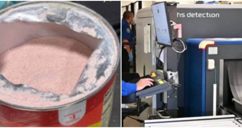 Intercepta en el Aeropuerto de Miami a un cubano con 64 balas escondidas en una lata de Nesquik y seguridad activa protocolo especial Nesquik-TSA