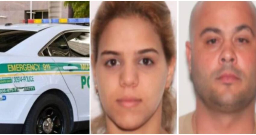 Intensifican bรบsqueda de pareja cubana sospechosa de homicidio en Hialeah: viajan con un bebรฉ de cinco meses Policรญa de Miami-Dade-sospechosos