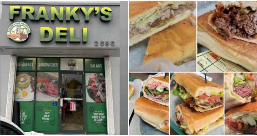 Franky’s Deli Warehouse de Hialeah elegido el mejor establecimiento de sándwich de EE.UU Restaurante de sándwich en Hialeah-sándwiches cubanos