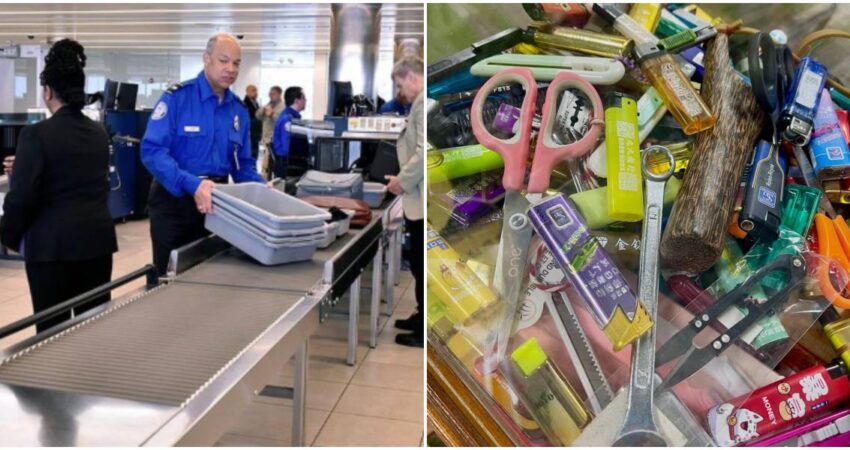TSA endurece restricciones sobre artículos prohibidos en aviones: lo que debes saber antes de volar TSA-Objetos prohibidos