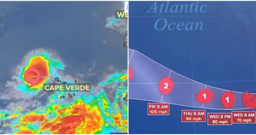 Centro Nacional de Huracanes de EE.UU informa sobre la formación de la Tormenta Tropical Erin en el Océano Atlántico Tormenta Tropical Erin