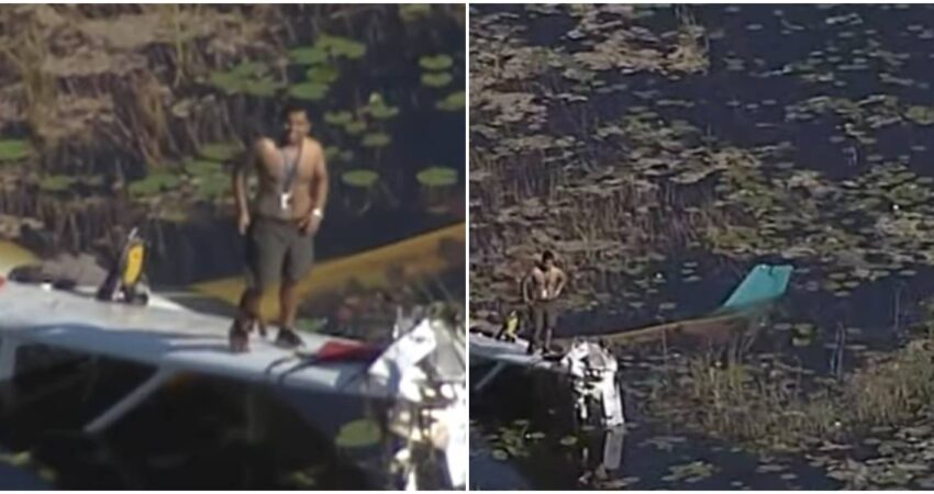 Aterrizaje de emergencia en los Everglades: dos tripulantes salen ilesos tras accidente aéreo en zona remota de Florida accidente aéreo en Everglades
