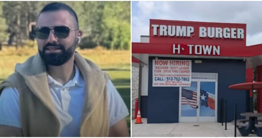 Dueño de la cadena Trump Burger en Texas arrestado por fraude migratorio y matrimonio falso ciudadano libanés-negocio de hamburguesa