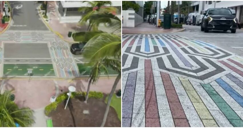 Florida ordena a Miami Beach y Fort Lauderdale eliminar los cruces peatonales arcoíris: una disputa entre inclusión y control estatal cruce de peatones de arcoiris