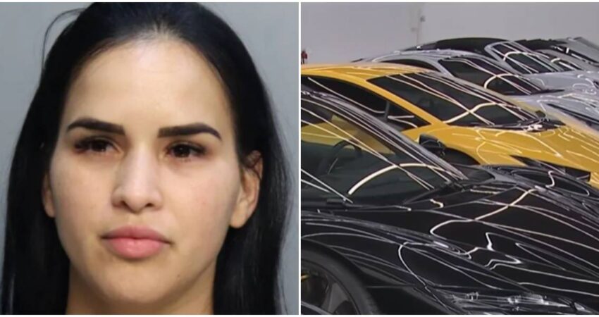 Arrestan a cubana en Miami por protagonizar un esquema de fraude de autos de lujo cubana arrestada-autos de lujo