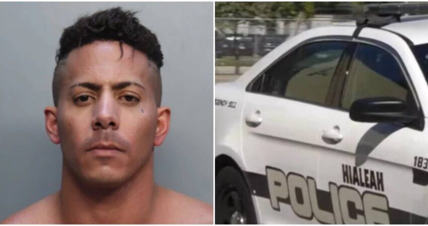 Arrestan a cubano en Hialeah por secuestrar y agredir brutalmente a su novia durante cuatro días cubano arrestado-policía de Hialeah