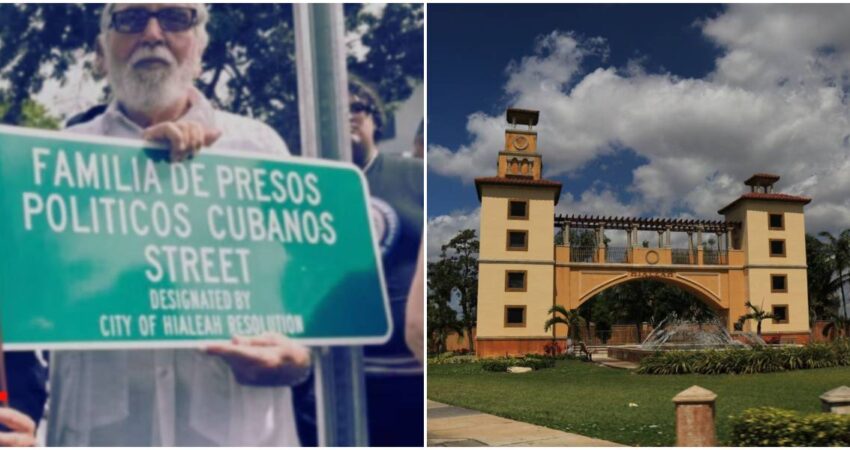Hialeah honra a los familiares de presos políticos cubanos con una calle y un día oficial en su nombre expreso político cubano-Hialeah