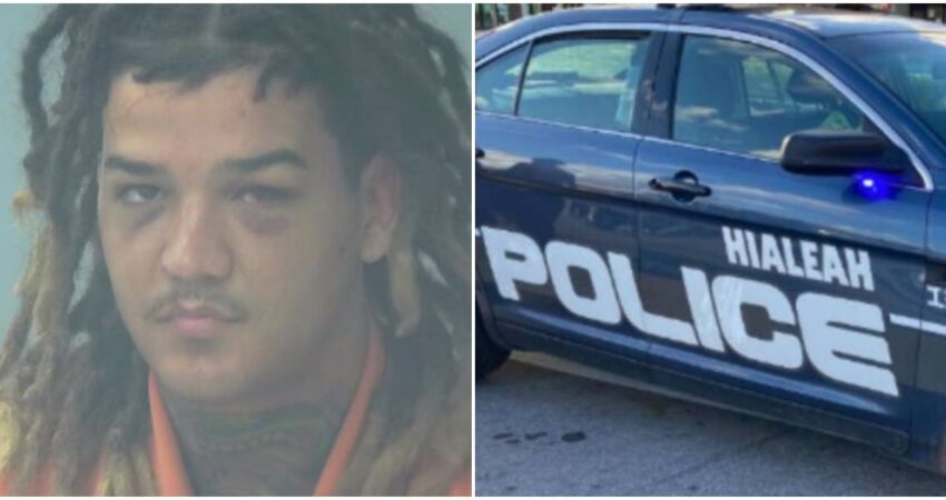 Arrestan en Hialeah a joven fugitivo considerado “armado y peligroso” tras una semana de intensa búsqueda policial joven arrestado-policía de Hialeah