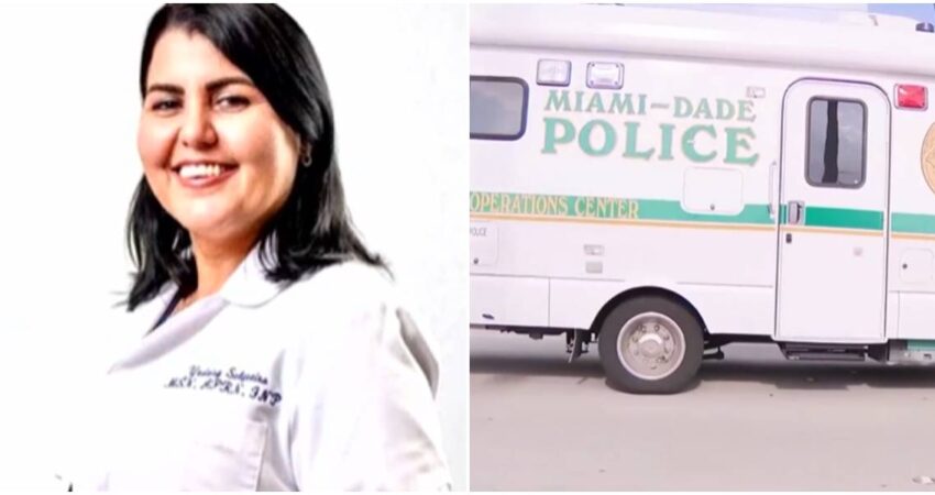 Habla madre cubana que fue víctima de un disparo por parte de su expareja: "Yo te digo que todo esto ha sido un milagro" mujer-ambulancia