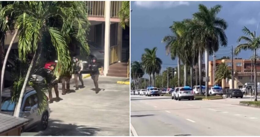 Policรญa investiga tiroteo en Miami-Dade que concluyรณ con un tirador fallecido y una cubana hospitalizada tiroteo en Miami-operativo policial