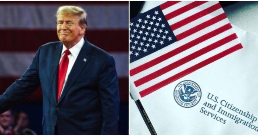 Bienvenidos a EE.UU., pero con reglas: nuevos ciudadanos recibirán carta de Donald Trump cargada de patriotismo y de compromiso Donald Trump-Ciudadanía de EE.UU