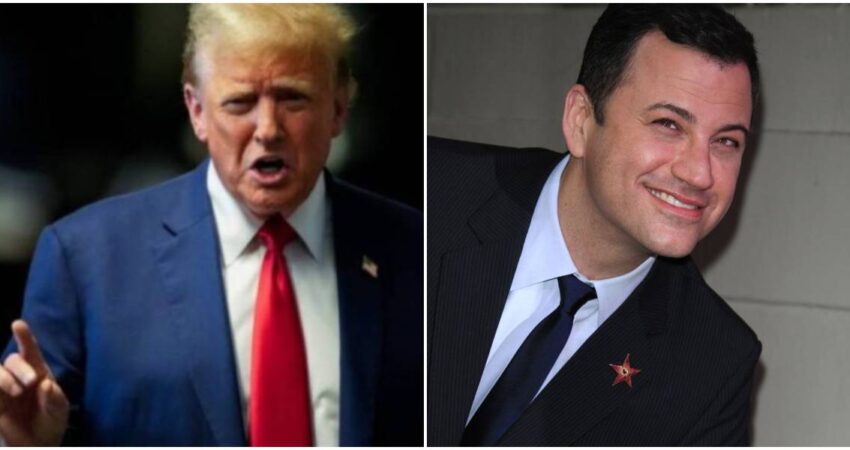 Trump amenaza con demandar a ABC tras regreso de Jimmy Kimmel a la TV Donald Trump-Jimmy Kimmel