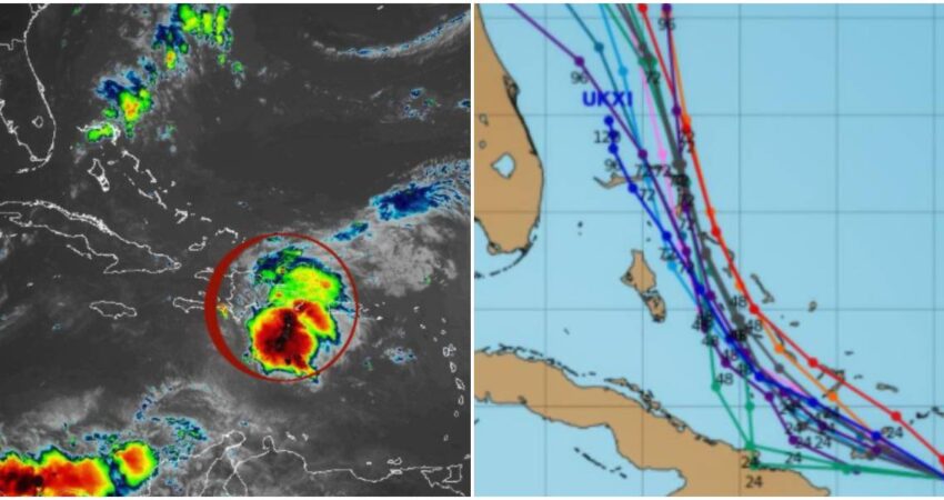 ¡Oriente cubano bajo alerta! Onda tropical avanza y puede convertirse en ciclón con fuertes lluvias y tormentas Onda tropical (1)