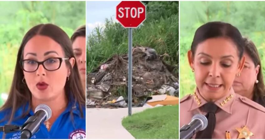¡Tolerancia cero! Hialeah declara la guerra al vertido ilegal de basura con arrestos y multas millonarias alcalde de Hialeah- basura- sheriff de Hialeah