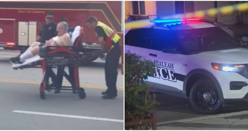 Pareja de Hialeah hospitalizada después de una pelea dentro de un auto anciano herido-Policía de Hialeah
