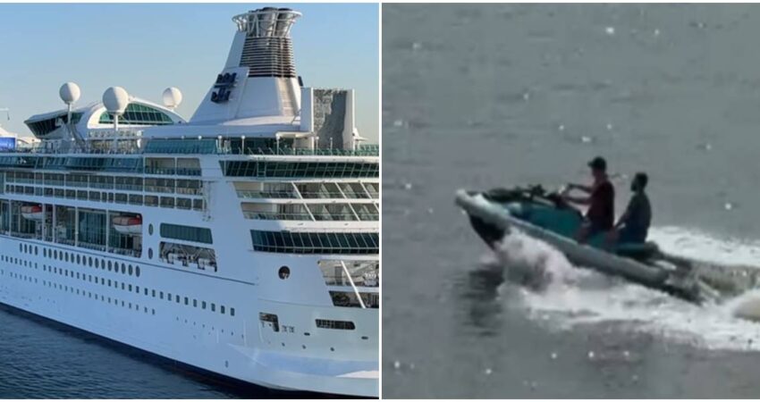 Del casino al mar: pasajero de Royal Caribbean intenta evadir aduanas en Puerto Rico y escapar de una deuda de más de 16 mil dólares crucero-rescate de navegantes